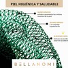 Esponja de baño africana exfoliante Bellanomi, set de 4 piezas