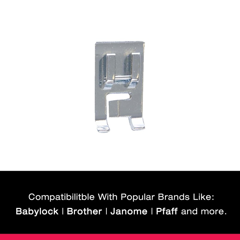 SINGER Piping Presser Foot | Tailored Seams & Edges |