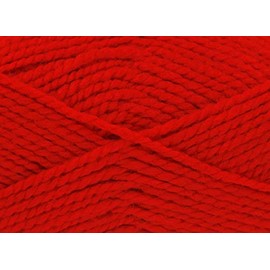 King Cole Big Value Chunky Knitting Wool/Yarn Red 553 - per 100g ball