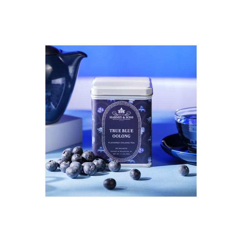 Harney & Sons True Blue Oolong, Tin of 20 sachets