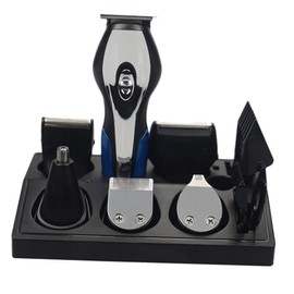 Men's Shaver Electric Rechargeable Hair Clipper Set Facial Grooming Kit Nose Hair Shaver Battery Operated