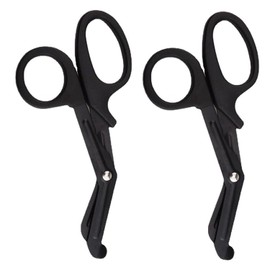 QYINXIU 2 PCS Bandage Scissors Trauma Shears, 7" Medical Scissors, Fluoride Coated Non-Stick Blades Stainless Steel Shears For Nursing Students, Doctor, Nurses
