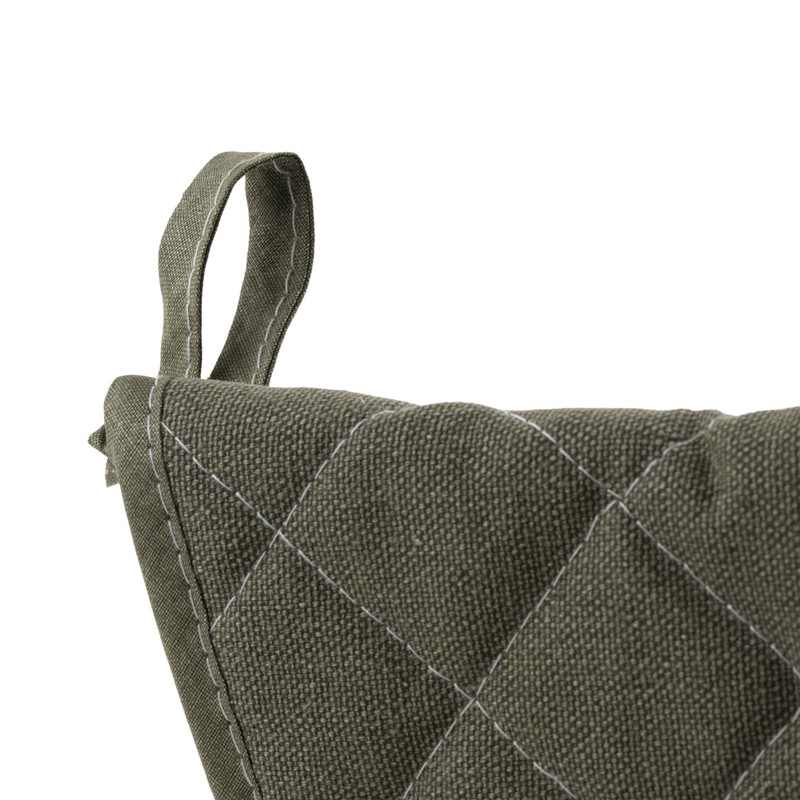 Winco Flame Resistant Oven Mitt, 13-Inch, Sage Green