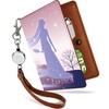 [Pretimo] Rapunzel Princess Character Bi-Fold Reel Strap Pass Case, Rapunzel