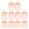 SUIKIHUM 10 Pack Plastic Ladder Slider, 1 Inch(25mm) Backpack Buckle