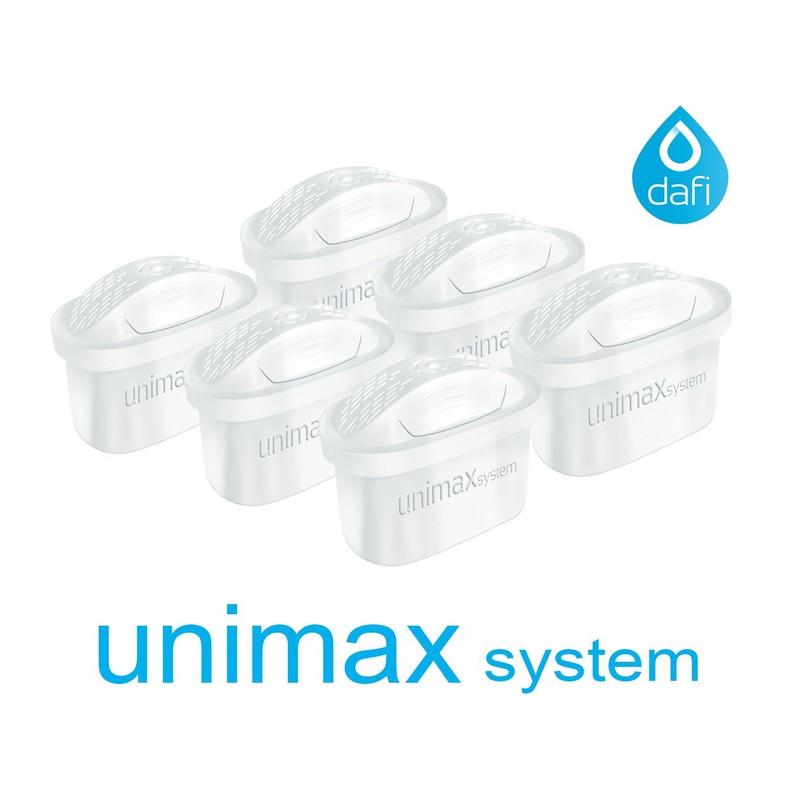Pack of 6 Universal Water Filter Cartridges to fit Brita