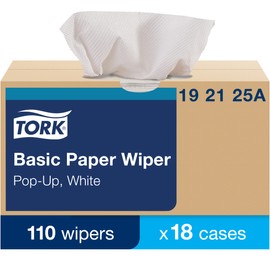 Tork Value Paper Towels White, Pop-up Box, 110 Paper Towels per Pack, 18 Packs