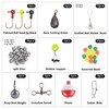 MadBite Professional Freshwater Terminal Tackle Kits, 214pcs Fishing Tackle with