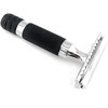 Frank Shaving Mach 3 Razor Purple Black Stripe Color Handle