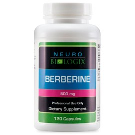 Neuro biologix Neuro biologix Pure Plant-Derived Berberine HCl Supplement C High Potency Berberine Supplement to Help Maintain Ideal A-1C & Glycemic Balance Naturally - Metabolic & Lipid Support - 120 Capsules