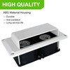 AUTOXBERT RV Side Vent Fan, 25W 12V Small Vent Ventilation