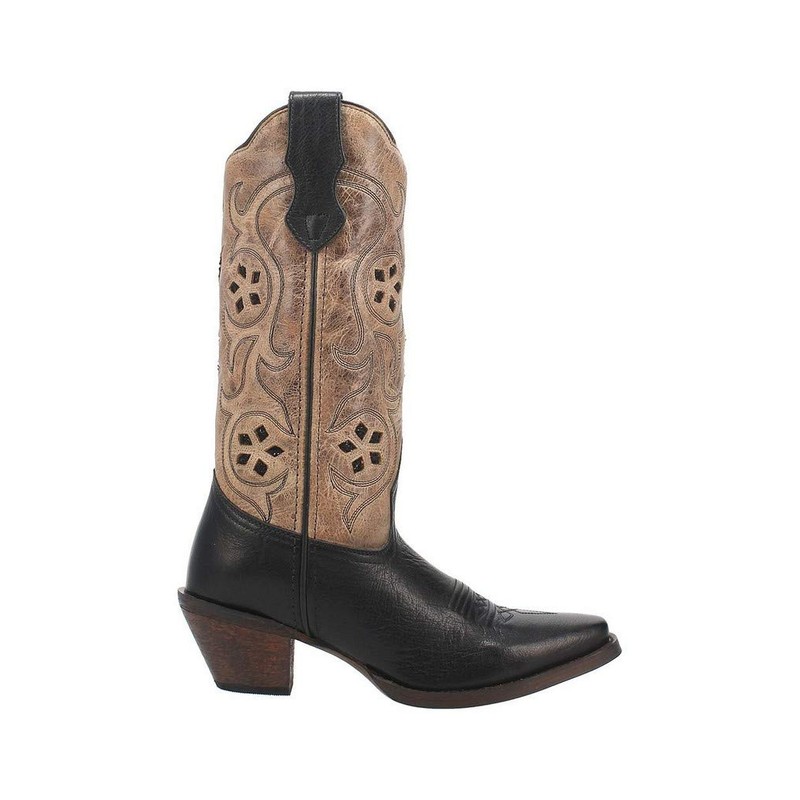 Laredo Diamond in The Rough Black/Tan 9 B (M)