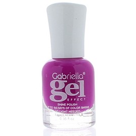 Gel Nail Polish Long Lastin, Quick Drying, Lasts up to 14 Days, No UV or LED Lamp Needed to Cure by Gabriella (Barney)