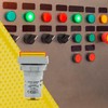 LED Voltage Display Panel Mount Volt Amp Meter, AD101-22VAMS 22mm
