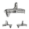 Shelf Brackets, Pack of 48, Angle Shelf Support with Double