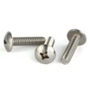 Mellewell #8-32 x 1/2" Truss Head Machine Screws, Full Thread,