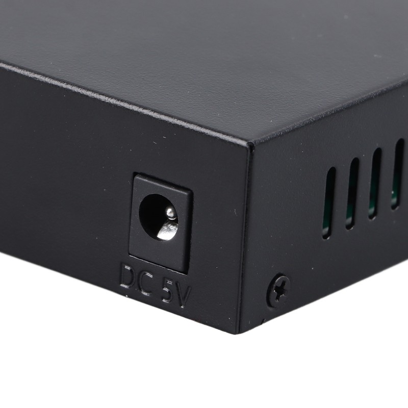 5 Port Ethernet Switch Professional High Speed 10 100Mbps Iron