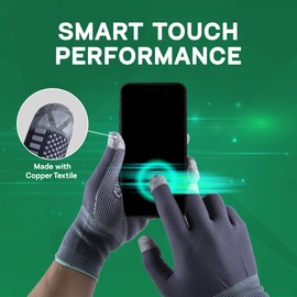 HANWOO SUPER TOUCH PVC DOT WORK GLOVES (Blue, Medium) - Work Gloves Individually Packed 10 Pairs, Cut Resistant, Comfort Grip Gloves for Yard Work, Outdoor, Gardening, Construction