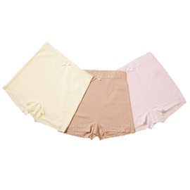 Selvan 100% Cotton Deep Half Length Shorts, 3 Color Set, LL