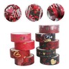 SHINEOFI Washi Tape Set for Scrapbooking 9 Rolls of Love