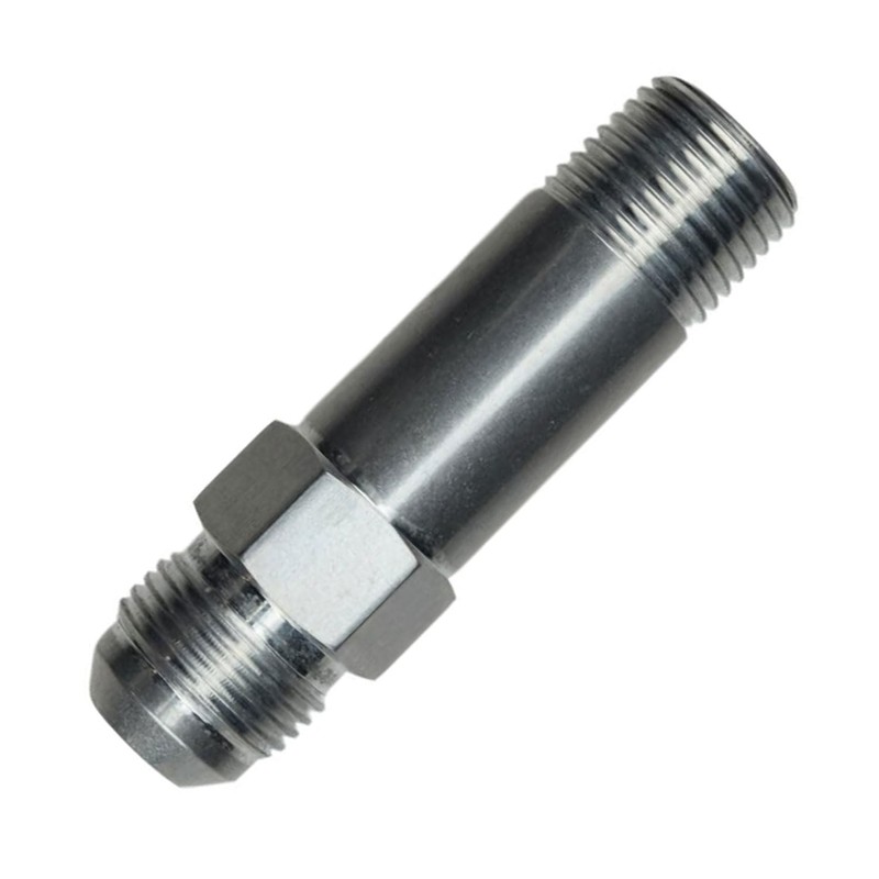 Straight -10AN Flare Male to 1/2"NPT Pipe Turbo Drain Adapter