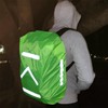 CampTeck U7283 High Visibility Elasticated Rucksack Rain Cover Waterproof Neon