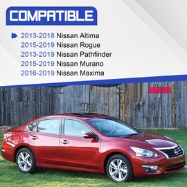 25570-3TB1A Door Mirror Switch Assy-Mirror Control Left Side for Nissan Altima Pathfinder Murano Rogue Maxima 2013-2019 Replaces 255703TB1A