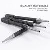 4Pcs Centre Punch Set Portable Positioning Punch Set Nail Punch