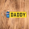 Pixie's Gifts Custom License Plate Keychain - Wooden Number Plate