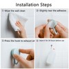 DHDestined Fateful 6 Pack Adhesive Hooks Cute Utility Hooks, Key