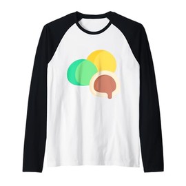 Really Like Mochi Sweet New Year Dessert Raglan Baseball Tee