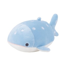 Libuhahato 38307-62 Mascot, Marshmallow Aquamie, Whale Shark (Total Length: Approx. 4.7 inches (12 cm), Plush, Fluffy
