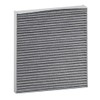 RIDEX Plus cabin air filter, 424I0641P, pollen filter, activated carbon,
