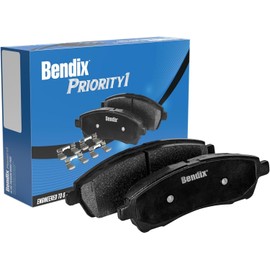 Bendix Priority1 CFC772 Ceramic Front Brake Pads for Lexus LX470 2007-1998, Toyota Land Cruiser 2007-1998
