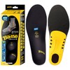 Spring Insole, Improved Balance, Adjustable Footbed, Basic, 5 Sizes, Black,