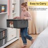 EvanGrinzia 6 Pack Clothes Storage Bag, Foldable Storage Bin Closet