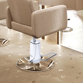 CILDON Barber Chair Hydraulic Pump, Beauty Salon Hydraulic Replacement Pump, 5.5In Adjustable Height, Bear 661.39 Lbs, 23In Large Base, with Hydraulic Oil Heavy Duty Hydraulic Pump