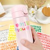 Alphabet Stickers Large Waterproof English Small Stickers Waterproof Uppercase Lowercase
