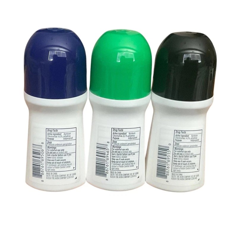 Avon 12- Avon Black SUEDE mix roll-on anti-perspiran