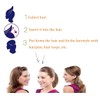 ericotry 1 x Hair Bun Inserts with Hair Bottom Fluffy