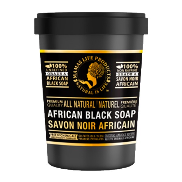 Mamas Life Products Afican Black Soap 1lbs