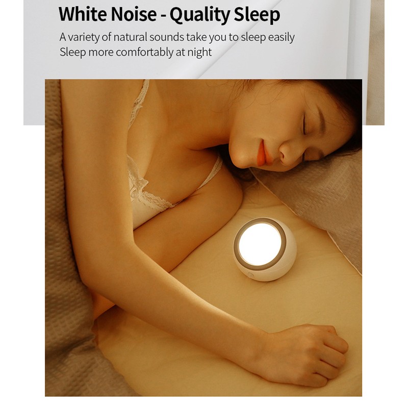 White Noise Sound Machine Night Lamp White Noise Device Baby
