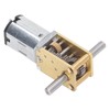 DC12V 27RPM Dual Shaft Motor Micro Worm Gear Reduction Motor