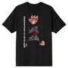 Dragon Ball Z Super Goku Character Men's Black T-Shirt-4XL