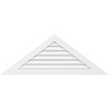 Ekena Millwork GVPTR40X1301SN Triangle Surface Mount PVC Gable Vent, Factory