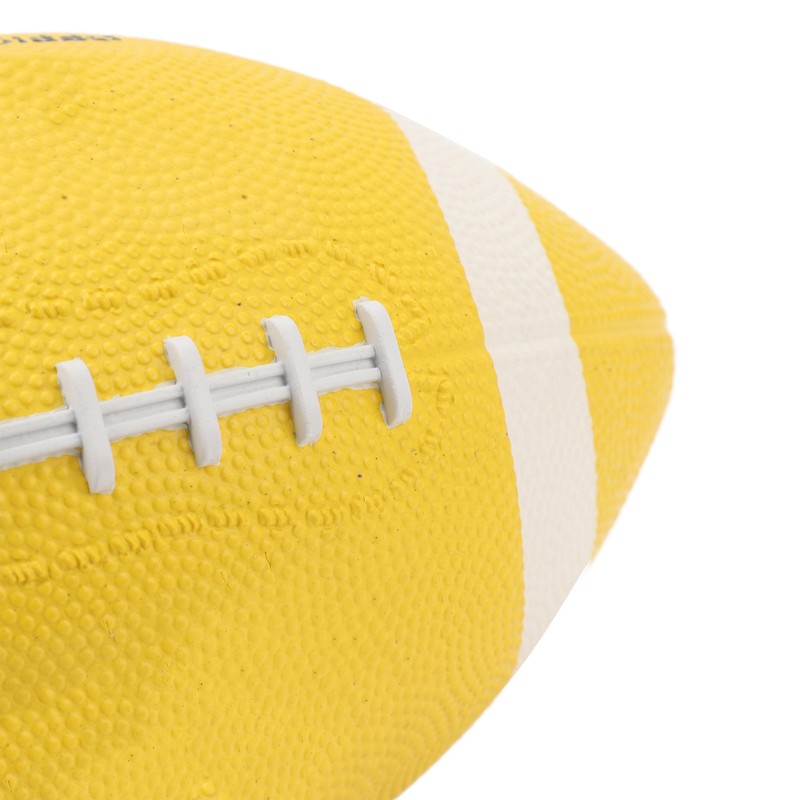 Rugby Ball Professional Size 3 Rubber Lightweight Portable High Elasticity