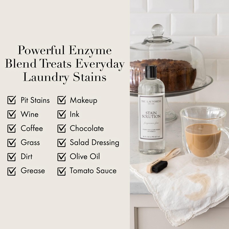 The Laundress Stain Solution, Laundry Stain Treatment, Stain Remover for