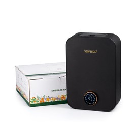 Home Diffuser|150ml Large Capacity Essential Oil Diffuser|Smart Bluetooth Controlled Pure Essential Oil Diffuser|24/7 Customizable Settings (Black)