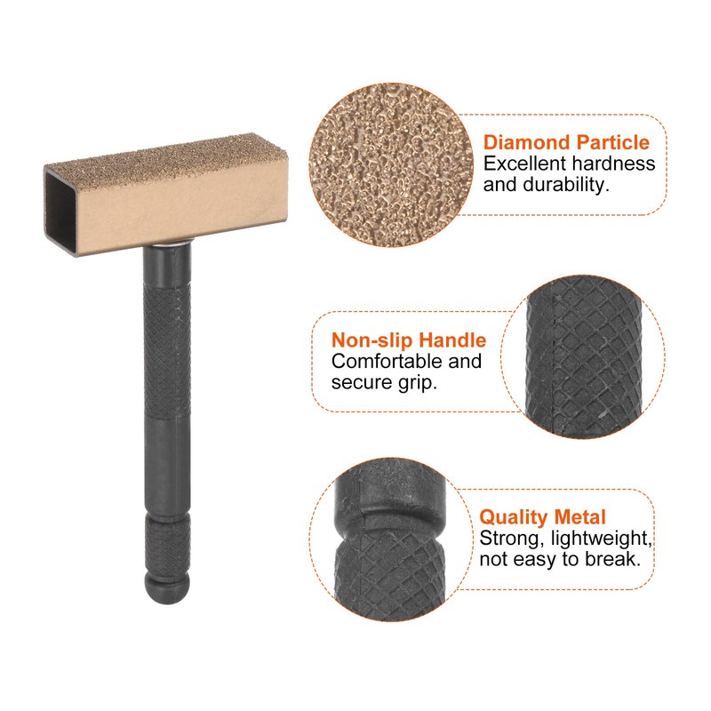 sourcing map 6pcs Grinding Wheel Dresser Set 80 Grit Diamond