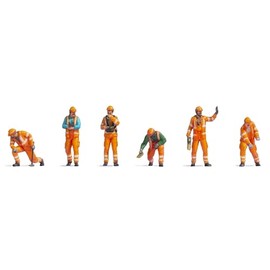 Lok Han S203 Z Gauge 1/220 Scale Miniature Figure Railroad Worker Diorama Supplies